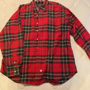Vintage Ralph Lauren men’s plaid shirt size XL